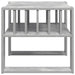 Masă de cafea Gri din beton 66 x 49,5 x 45 cm Lemn compozit - WALTI WALTI