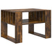 Masă de cafea Stejar fumuriu 66 x 49,5 x 45 cm Lemn compozit - WALTI WALTI