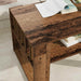 Masă de cafea Lemn vechi 66 x 49,5 x 45 cm Lemn compozit - WALTI WALTI