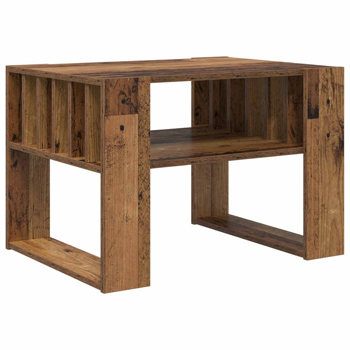 Masă de cafea Lemn vechi 66 x 49,5 x 45 cm Lemn compozit - WALTI WALTI