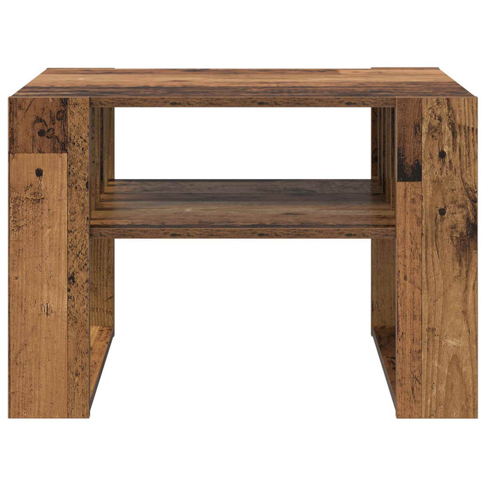 Masă de cafea Lemn vechi 66 x 49,5 x 45 cm Lemn compozit - WALTI WALTI