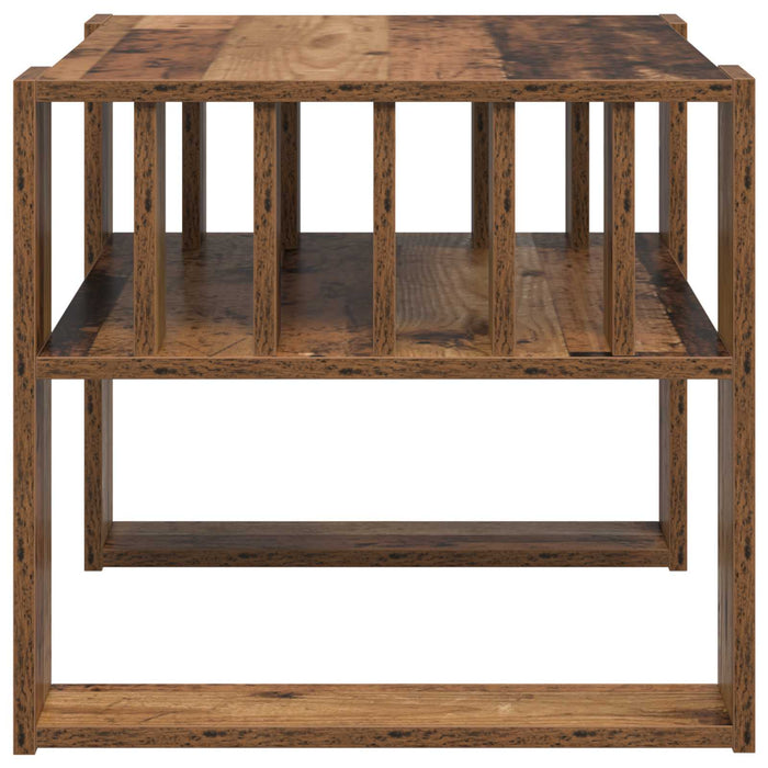 Masă de cafea Lemn vechi 66 x 49,5 x 45 cm Lemn compozit - WALTI WALTI