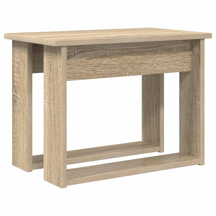 Set de măsuțe de cafea 2 pcs Stejar Sonoma Lemn compozit - WALTI WALTI