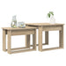 Set de măsuțe de cafea 2 pcs Stejar Sonoma Lemn compozit - WALTI WALTI