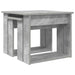 Set de măsuțe de cafea 2 pcs Gri din beton Lemn compozit - WALTI WALTI