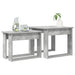 Set de măsuțe de cafea 2 pcs Gri din beton Lemn compozit - WALTI WALTI