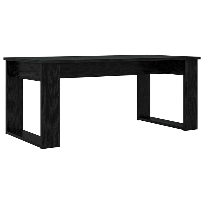 Set de măsuțe de cafea 2 pcs Stejar Negru Lemn compozit - WALTI WALTI
