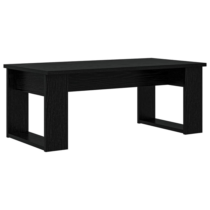 Set de măsuțe de cafea 2 pcs Stejar Negru Lemn compozit - WALTI WALTI