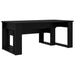 Set de măsuțe de cafea 2 pcs Stejar Negru Lemn compozit - WALTI WALTI