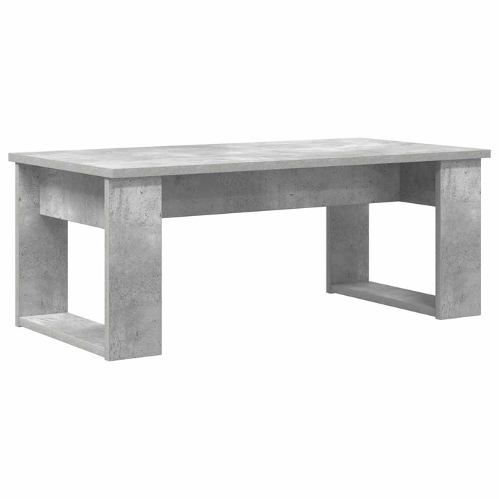 Set de măsuțe de cafea 2 pcs Gri din beton Lemn compozit - WALTI WALTI