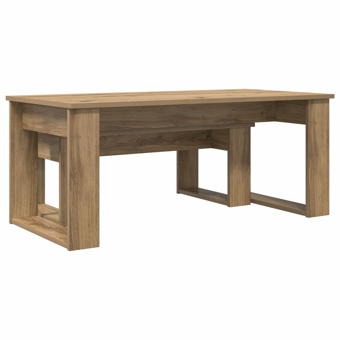 Set de măsuțe de cafea 2 pcs Stejar Artizanal Lemn compozit - WALTI WALTI