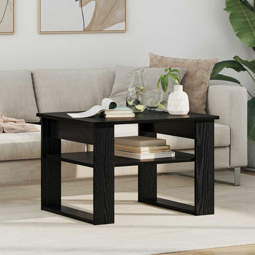 Masă de cafea Stejar Negru 64 x 54 x 44 cm Lemn compozit - WALTI WALTI