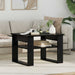 Masă de cafea Stejar Negru 64 x 54 x 44 cm Lemn compozit - WALTI WALTI