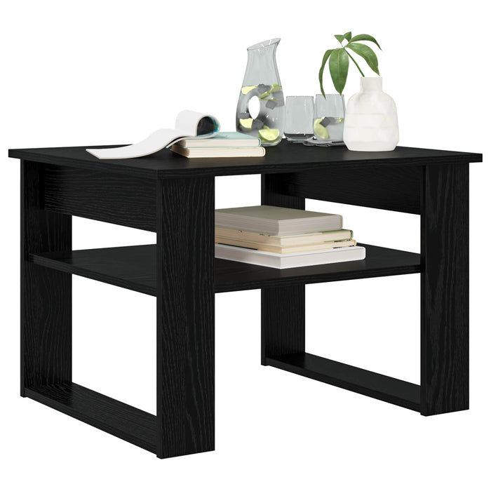 Masă de cafea Stejar Negru 64 x 54 x 44 cm Lemn compozit - WALTI WALTI