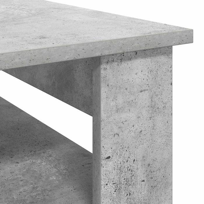 Masă de cafea Gri din beton 64 x 54 x 44 cm Lemn compozit - WALTI WALTI