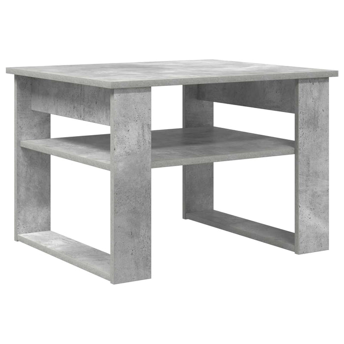 Masă de cafea Gri din beton 64 x 54 x 44 cm Lemn compozit - WALTI WALTI