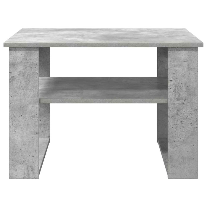Masă de cafea Gri din beton 64 x 54 x 44 cm Lemn compozit - WALTI WALTI