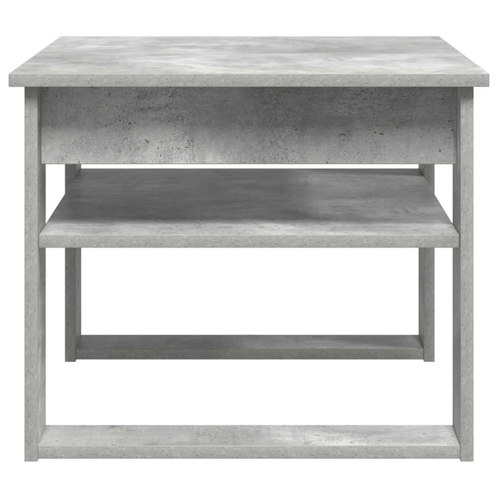 Masă de cafea Gri din beton 64 x 54 x 44 cm Lemn compozit - WALTI WALTI