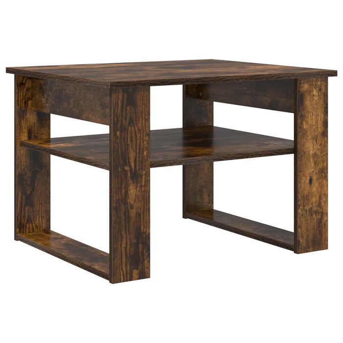 Masă de cafea Stejar fumuriu 64 x 54 x 44 cm Lemn compozit - WALTI WALTI