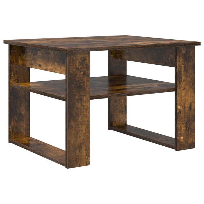 Masă de cafea Stejar fumuriu 64 x 54 x 44 cm Lemn compozit - WALTI WALTI