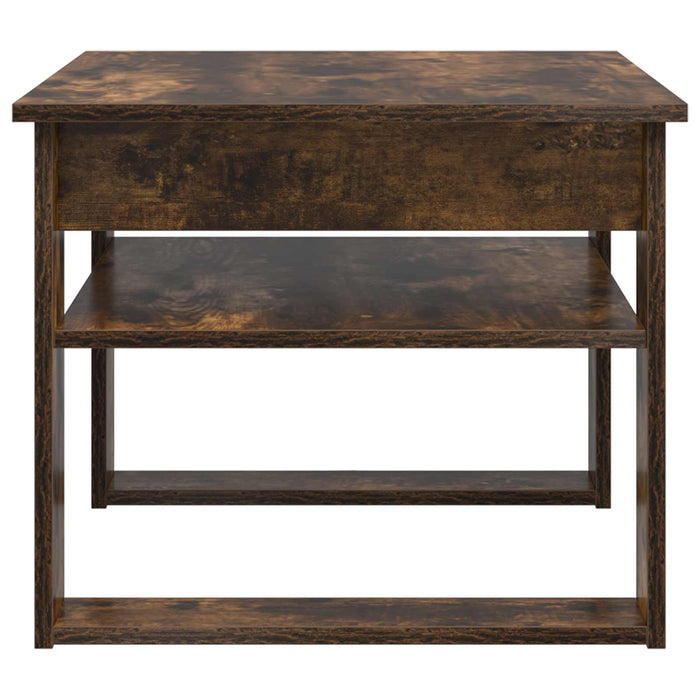 Masă de cafea Stejar fumuriu 64 x 54 x 44 cm Lemn compozit - WALTI WALTI