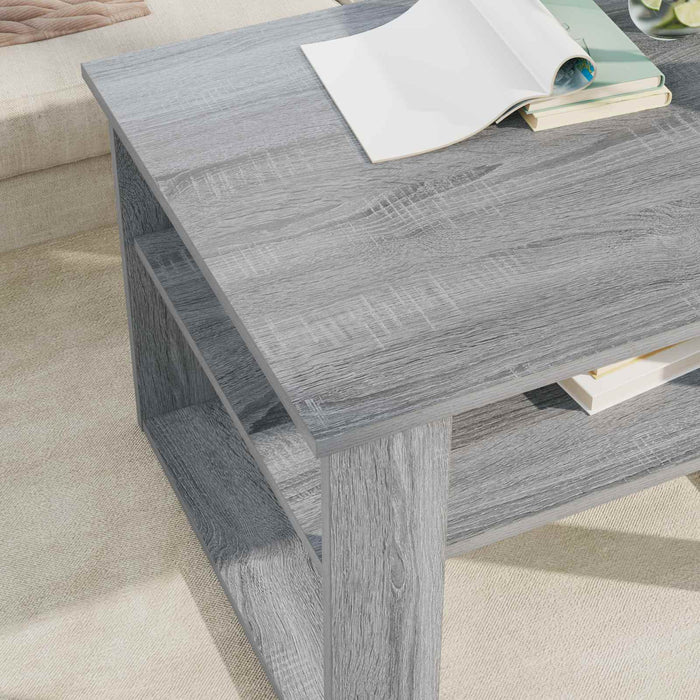Masă de cafea Gri Sonoma 64 x 54 x 44 cm Lemn compozit - WALTI WALTI
