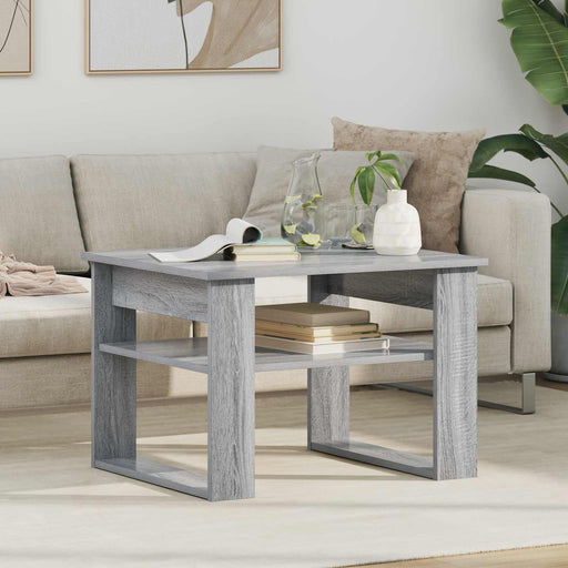 Masă de cafea Gri Sonoma 64 x 54 x 44 cm Lemn compozit - WALTI WALTI
