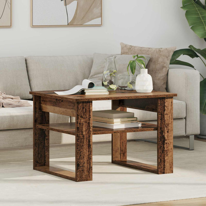 Masă de cafea Lemn vechi 64 x 54 x 44 cm Lemn compozit - WALTI WALTI