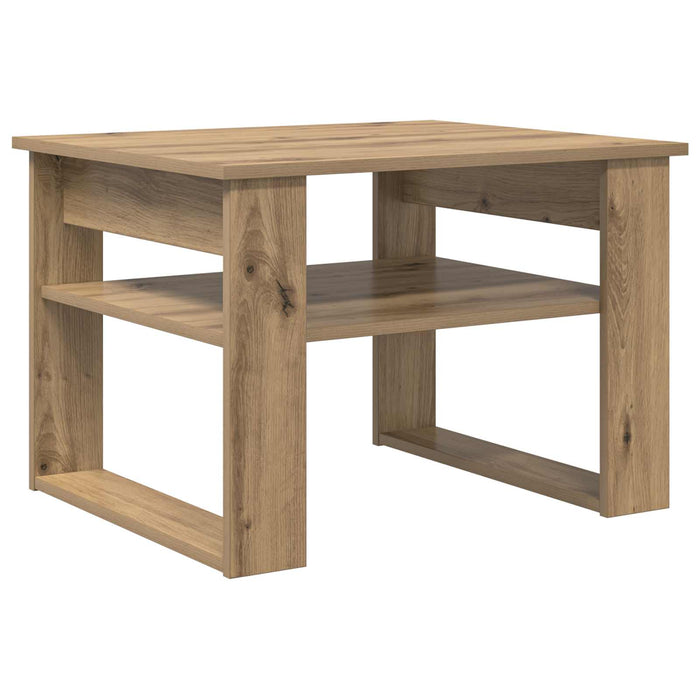 Masă de cafea Stejar Artizanal 64 x 54 x 44 cm Lemn compozit - WALTI WALTI