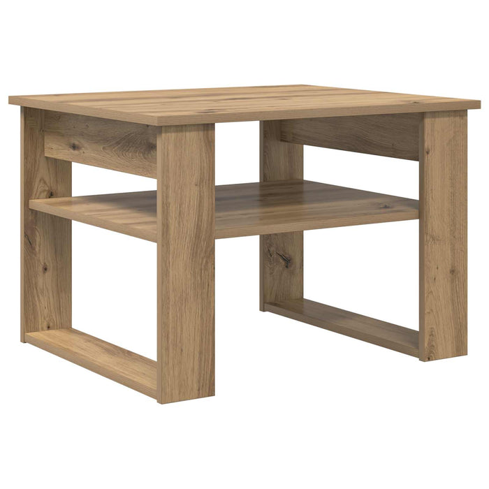 Masă de cafea Stejar Artizanal 64 x 54 x 44 cm Lemn compozit - WALTI WALTI