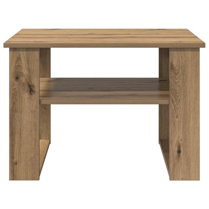 Masă de cafea Stejar Artizanal 64 x 54 x 44 cm Lemn compozit - WALTI WALTI
