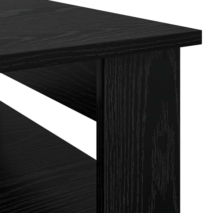 Masă de cafea Stejar Negru 96 x 54 x 44 cm Lemn compozit - WALTI WALTI