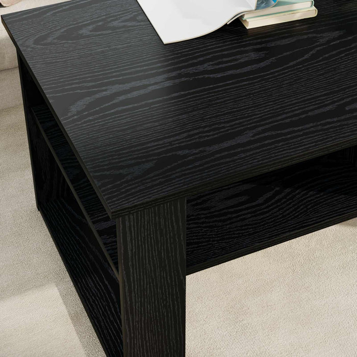 Masă de cafea Stejar Negru 96 x 54 x 44 cm Lemn compozit - WALTI WALTI