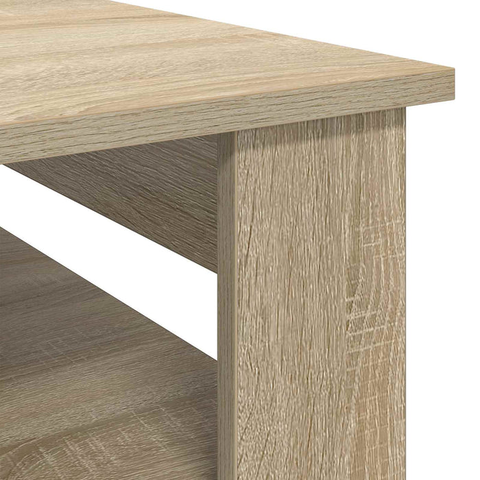 Masă de cafea Stejar Sonoma 96 x 54 x 44 cm Lemn compozit - WALTI WALTI
