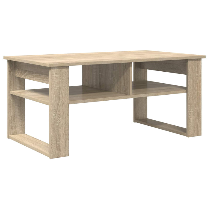 Masă de cafea Stejar Sonoma 96 x 54 x 44 cm Lemn compozit - WALTI WALTI