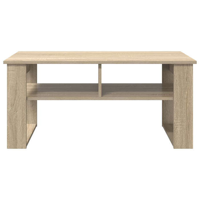 Masă de cafea Stejar Sonoma 96 x 54 x 44 cm Lemn compozit - WALTI WALTI
