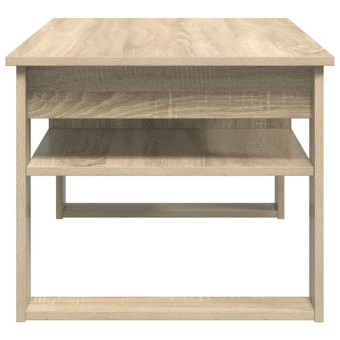 Masă de cafea Stejar Sonoma 96 x 54 x 44 cm Lemn compozit - WALTI WALTI