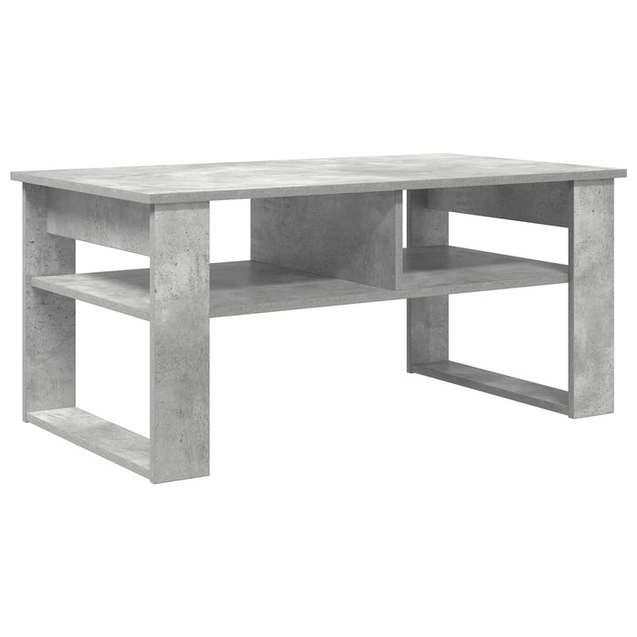 Masă de cafea Gri din beton 96 x 54 x 44 cm Lemn compozit - WALTI WALTI