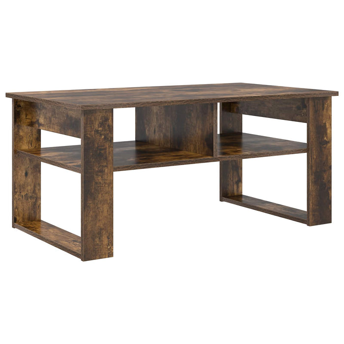 Masă de cafea Stejar fumuriu 96 x 54 x 44 cm Lemn compozit - WALTI WALTI