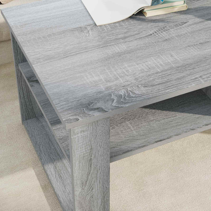 Masă de cafea Gri Sonoma 96 x 54 x 44 cm Lemn compozit - WALTI WALTI