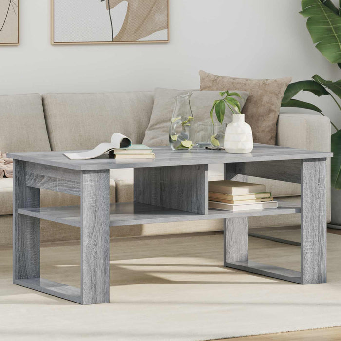 Masă de cafea Gri Sonoma 96 x 54 x 44 cm Lemn compozit - WALTI WALTI