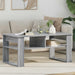 Masă de cafea Gri Sonoma 96 x 54 x 44 cm Lemn compozit - WALTI WALTI