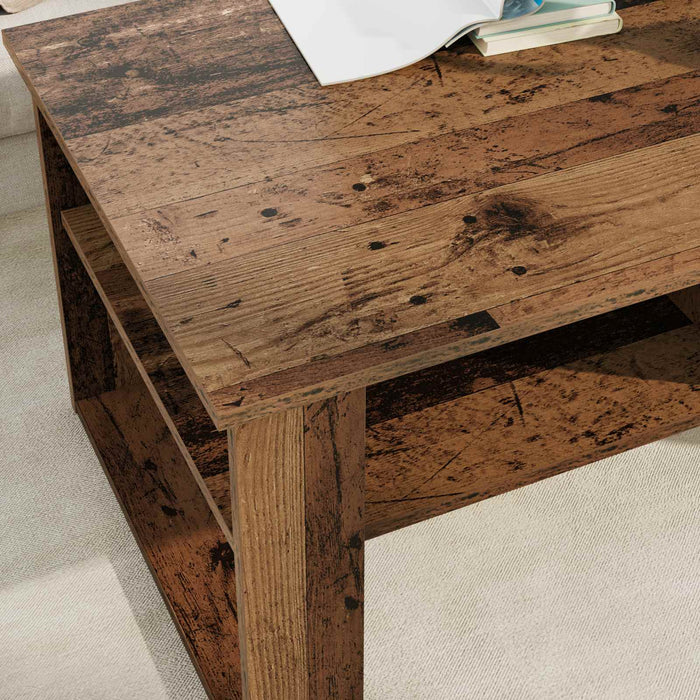 Masă de cafea Lemn vechi 96 x 54 x 44 cm Lemn compozit - WALTI WALTI