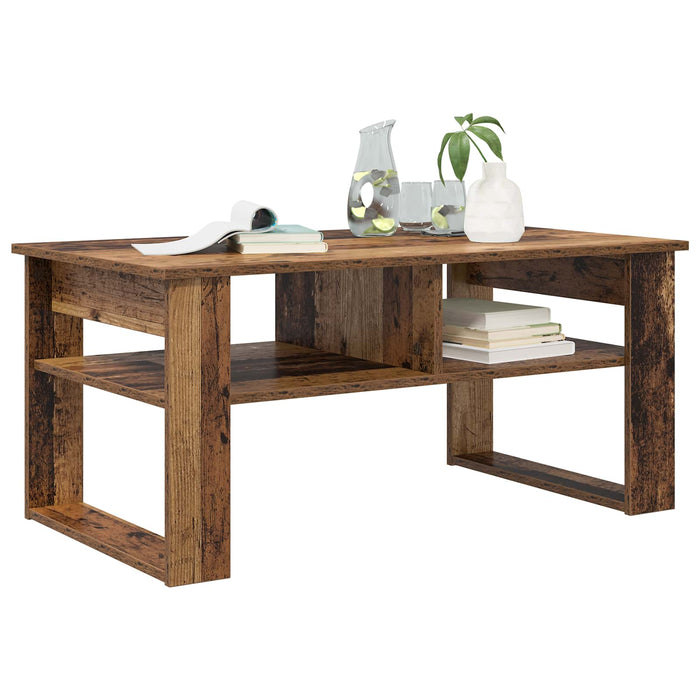Masă de cafea Lemn vechi 96 x 54 x 44 cm Lemn compozit - WALTI WALTI