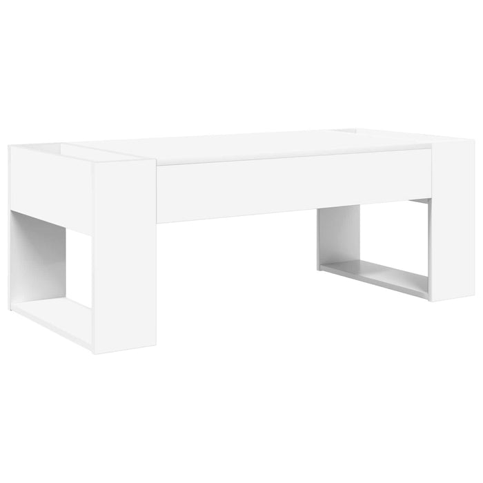 Masă de cafea Alb 110 x 50 x 41 cm Lemn compozit - WALTI WALTI