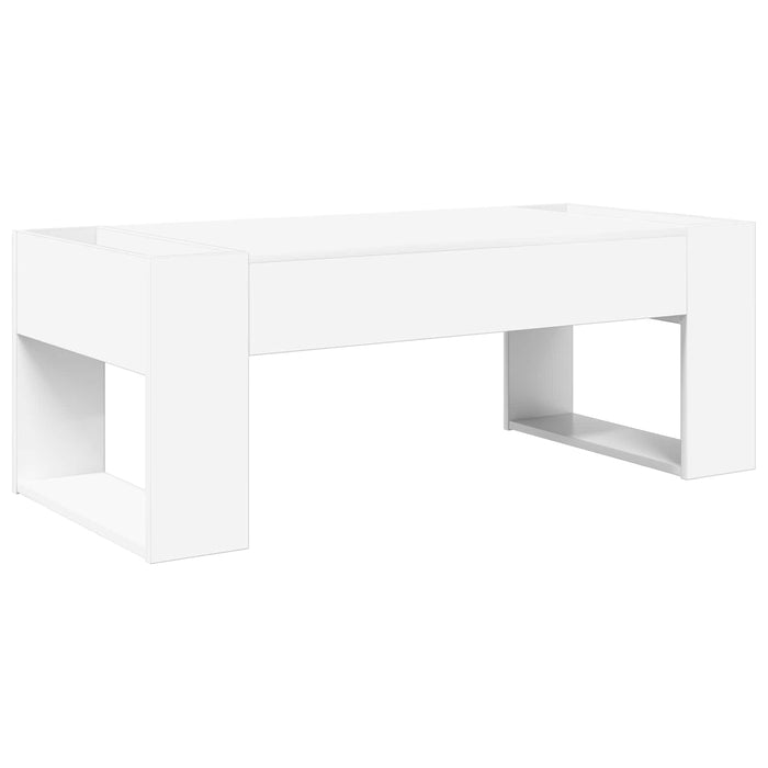 Masă de cafea Alb 110 x 50 x 41 cm Lemn compozit - WALTI WALTI