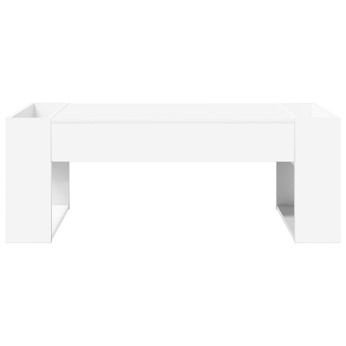 Masă de cafea Alb 110 x 50 x 41 cm Lemn compozit - WALTI WALTI