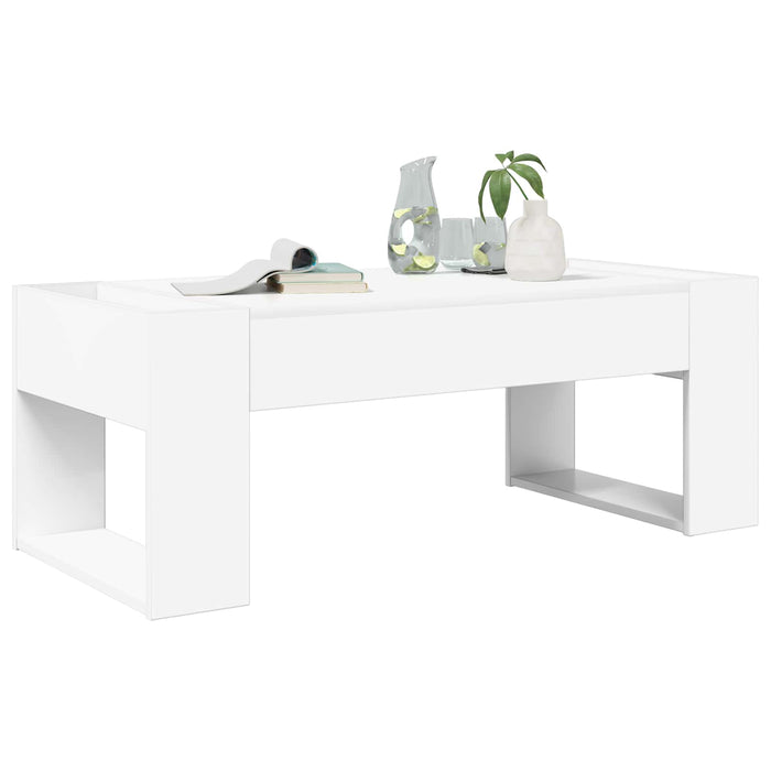 Masă de cafea Alb 110 x 50 x 41 cm Lemn compozit - WALTI WALTI