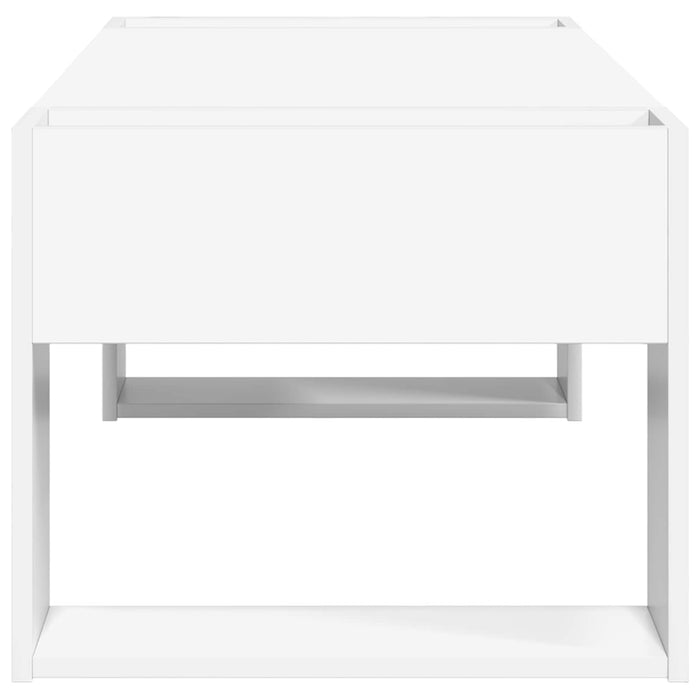 Masă de cafea Alb 110 x 50 x 41 cm Lemn compozit - WALTI WALTI