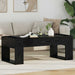 Masă de cafea Stejar Negru 110 x 50 x 41 cm Lemn compozit - WALTI WALTI
